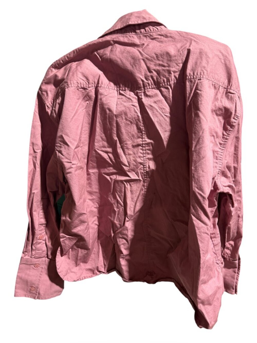 Zara Pink Button Down Shirt Size Small - Picture 2 of 3